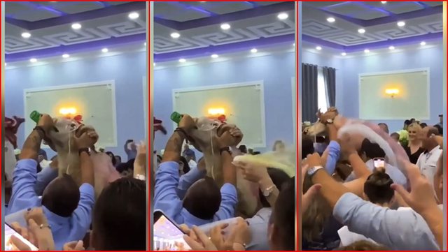 NDODH “ÇMENDURIA”/ Dasmorët në Shkodër bëhen “TAP” dhe i japin birrë DASHIT (VIDEO)