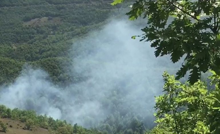 ENDE PROBLEMATIKE VATRA E ZJARRIT NË MAJËN E RUNËS/ Kërkohet sërish ndërhyrja e helikopterit