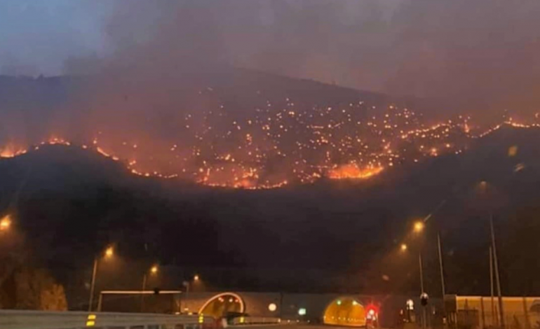 ZJARRET NË KALIMASH/ Safet Gjici jep ALARMIN: Vija e zjarrit përreth tunelit është 3.5 km, jemi në vështirësi
