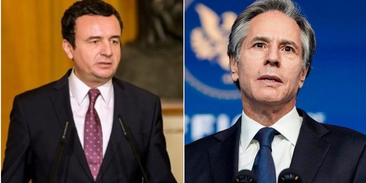 “MIQËSIA JONË ME SHBA…”/ Kurti flet me Blinken pas strehimit të afganëve