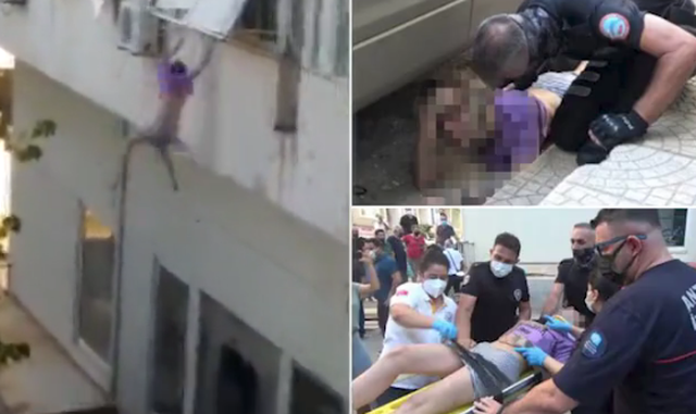 E RRËMBYEN DHE TORTURUAN/ 19-vjeçarja hidhet nga 30 metra lartësi për t’ë shpëtuar (VIDEO)