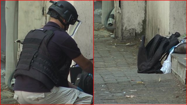 ALARMOI POLICINË/ Çfarë u gjet nga njësia e antiterrorit brenda çantës përballë ambasadës iraniane