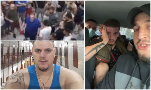 E RRËMBYEN MIQTË E FABIO DUSHKUT/ Si nisi sherri mes Kozakut dhe mirditorit që bënte ligjin në burgun grek (VIDEO)