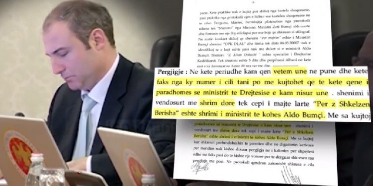 “GËRDECI”/ Avokati: Hetim dhe për letrën e Bumçit drejtuar Shkelzen Berishës