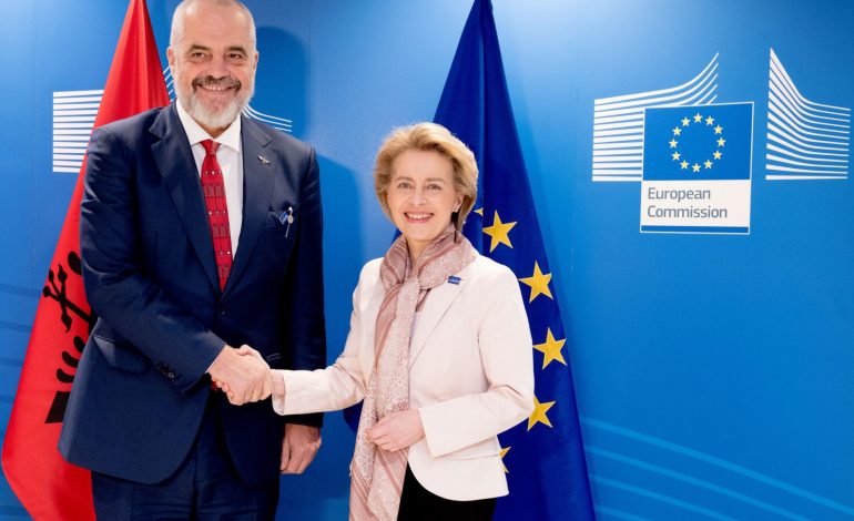 “ANËTARËSIMI…”/ Presidentja e Komisionit Evropian, Ursula Von der Leyen viziton TIRANËN më 28 shtator