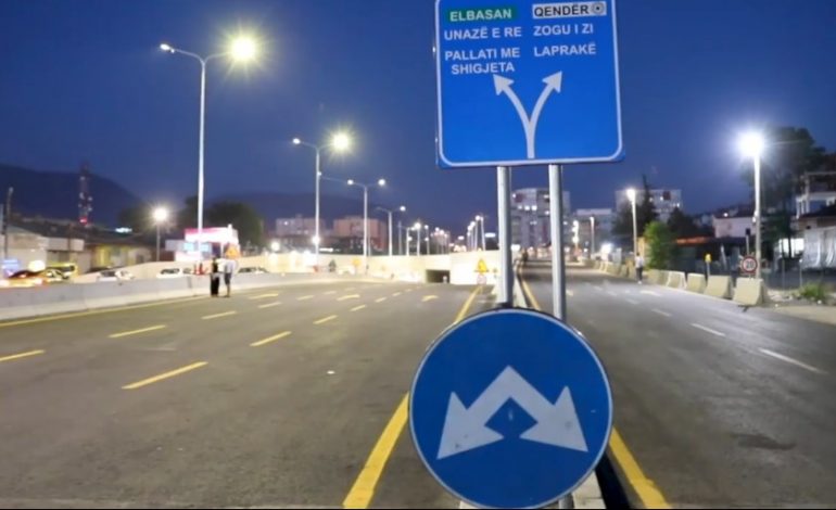 NYJA “SHQIPONJA”/ Rama publikon VIDEON nga qarkullimi i automjeteve: Tuneli numër 5, lidhja e drejtpërdrejtë e autostradës…