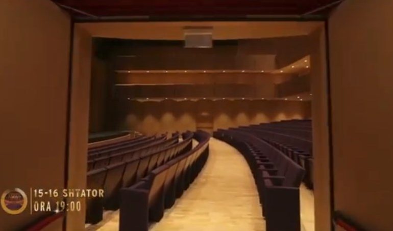 “ME PADURIM PRES NGRITJEN…”/ Rama publikon VIDEON nga Teatri Kombëtar i Operas dhe Baletit i rikonstruktuar