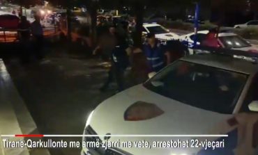 LËVIZTE I ARMATOSUR/ Arrestohet i riu në Tiranë, i dënuar për vjedhje (EMRI)