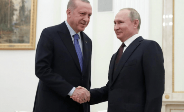 ERDOGAN TAKIM ZYRTAR NË RUSI/ Ja temat që priten të diskutohen me Presidentin Putin