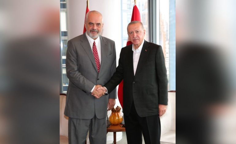 FOTOLAJM/ Asambleja e OKB, Rama takohet me Erdogan në New York