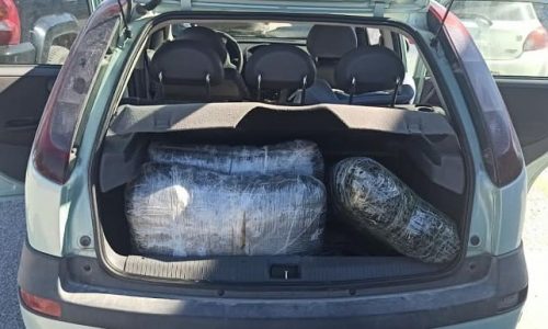 127 KILOGRAMË KANABIS NË MAKINË/ Policia në Janinë arreston dy shqiptarë