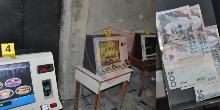 ORGANIZOI LOJËRA FATI/ Arrestohet një person dhe procedohet pronari i lokalit në Berat