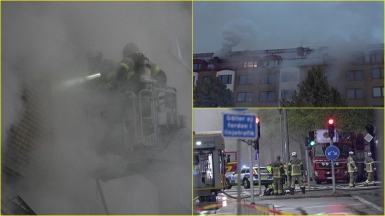 BRITMA DHE NJERËZ QË HIDHEN NGA BALLKONET/ Shpërthim i fuqishëm në një ndërtesë në Suedi, mbi 20 persona dërgohen në spital (VIDEO)