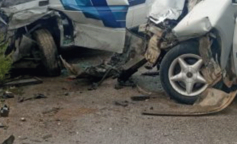 PAMJET E FIKSHME/ Përplaset “Fordi” me furgonin e mësuesve në aksin Fier-Libofshë, plagosen 4 persona