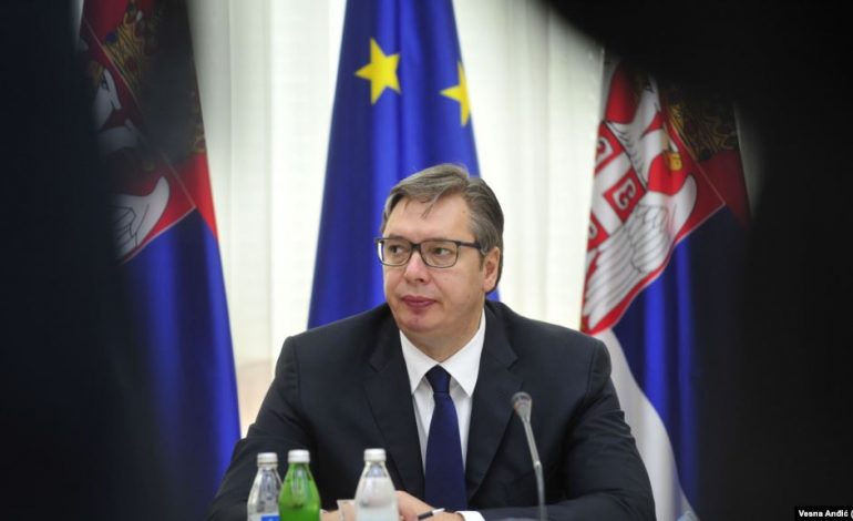 MARRËVESHJA KOSOVË-SERBI/ Vuçiç nga Nishi: Ne prezantuam regjimin e etiketave ngjitëse…
