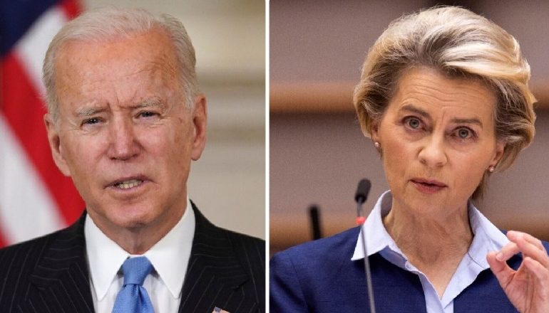 BIDEN TELEFONATË ME VON DER LEYEN/ Shpreh “mbështetje të fortë” për integrimin evropian të Ballkanit Perëndimor