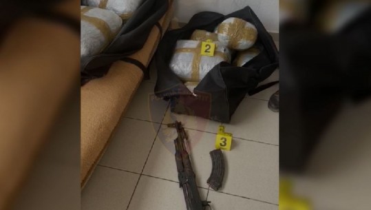 AKSION NË SARANDË/ Tentuan të trafikonin jashtë vendit rreth 36 kg kanabis, vihet në pranga çifti i armatosur (EMRAT)