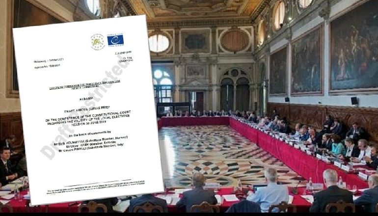 “VENECIA”: Gjykata Kushtetuese nuk ka kompetencë për të shqyrtuar zgjedhjet e 30 Qershorit