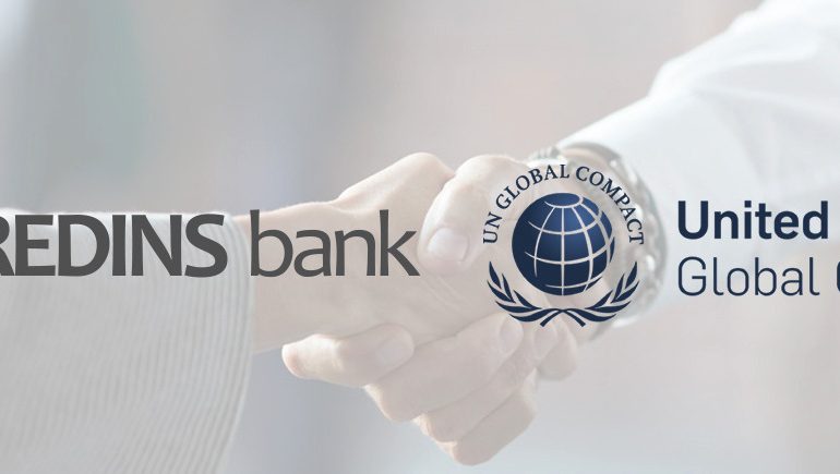 BANKA CREDINS anëtarësohet në UN Global Compact