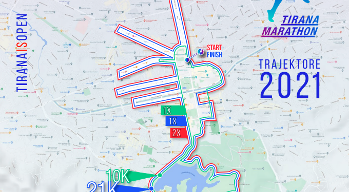 MARATONA E TIRANËS/ E diela pa makina. Ja rrugët ku kufizohet qarkullimi