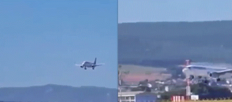 PANIK NË AEROPORTIN E PRISHTINËS/ Aeroplani dështon të ulet në pistë (VIDEO)