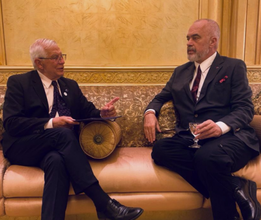 ZBULON DETAJET/ Kryeministri Rama TAKOHET me zyrtarin e BE, Borrell: Duhet të mbajmë ritmin e reformave