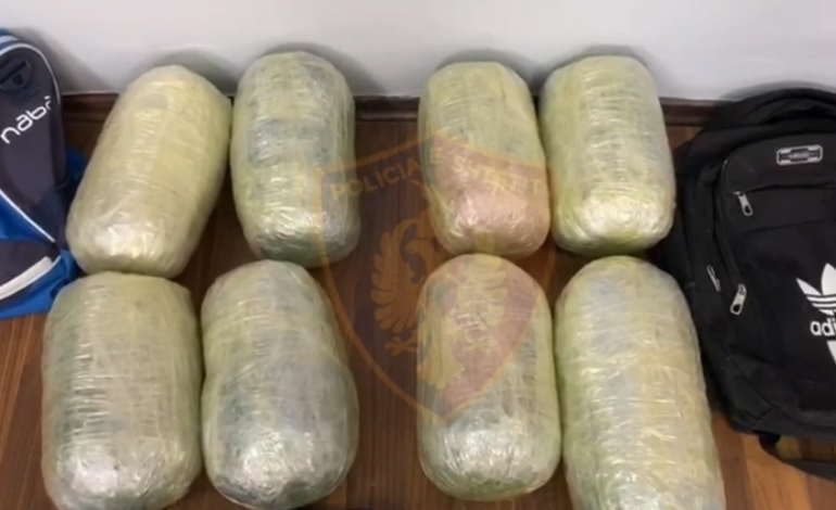 SEKUESTROHEN 9 KILOGRAM KANABIS NË SARANDË/ Policia aksion, arreston 4 persona