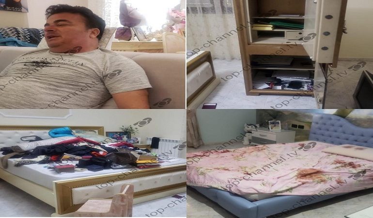 DALIN PAMJET/ Brenda shtëpisë së grabitur të biznesmenit në Nikël: Krevati i gjakosur, kasaforta e hapur…