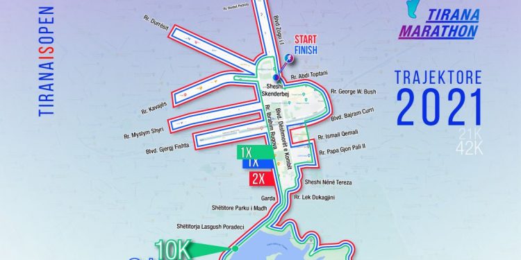 MARATONA E TIRANËS/ Vëmendje: Nga 15 tetori do të ndalohet parkimi në këto RRUGË të kryeqytetit