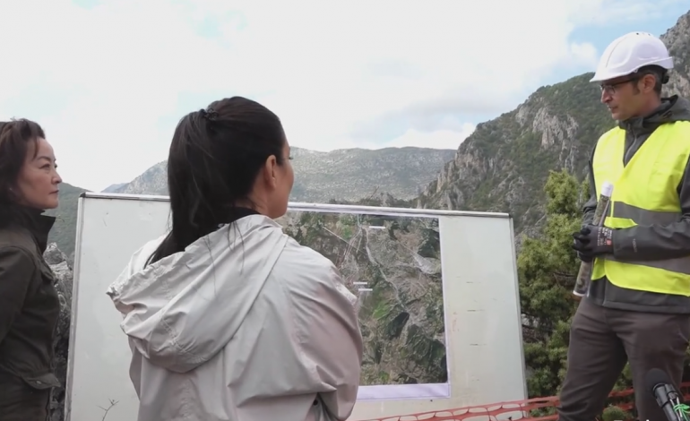 ME YURI KIM NGA HEC-I I SKAVICËS/ Balluku: Kontribuon në transformimin e Shqipërisë në vend eksportues neto të energjisë