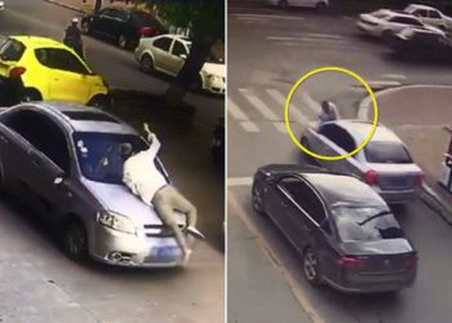 E KAPI GRUAN ME DIKË TJETËR NË MAKINË/ Burri i “tërbuar” nga xhelozia merr shkopin dhe… (VIDEO)