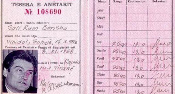 Sali Berisha “feston” 53 vjetorin e anëtarësimit në PPSH, “ëndrra” anti-amerikane e tij vazhdon edhe sot
