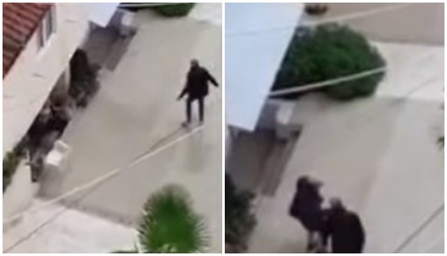 E PËRPLAS NË MUR ME NJË GRUSHT/ 34-vjeçari terrorizon Sarandën, sulmon kalimtarët në rrugë (VIDEO)