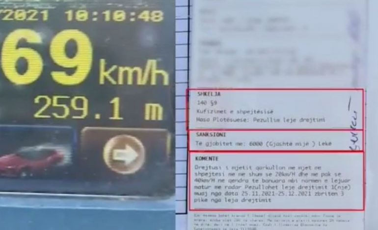 NDËSHKOHEN TË “PA BINDURIT”/ Ja sa shoferë arrestohen dhe sa prej tyre iu pezullohen lejet e drejtimit