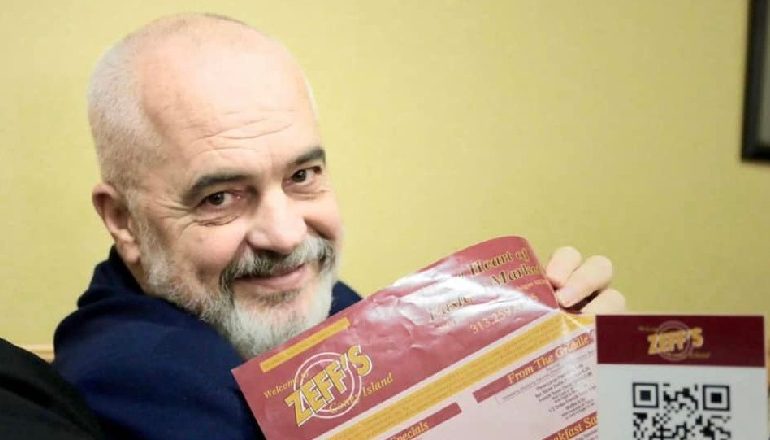 VIZITË PUNE NË SHBA/ Rama zbulon që pronari i restorantit është shqiptar nga ky detaj i veçantë