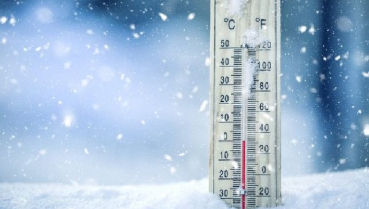 TEMPERATURA DERI NË -5 GRADË CELSIUS/ Parashikimi i motit për ditën e sotme
