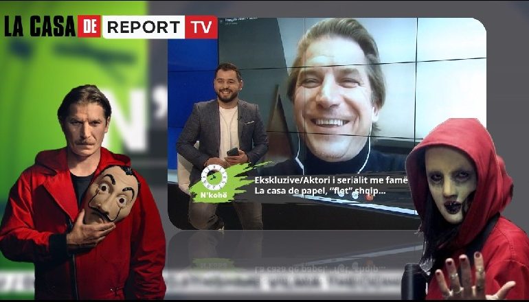 “TË DUA SHQIPËRI”/ Rrëfimi i aktorit të “La Casa De Papel, për prapaskenat e serialit më të ndjekur në botë (VIDEO)