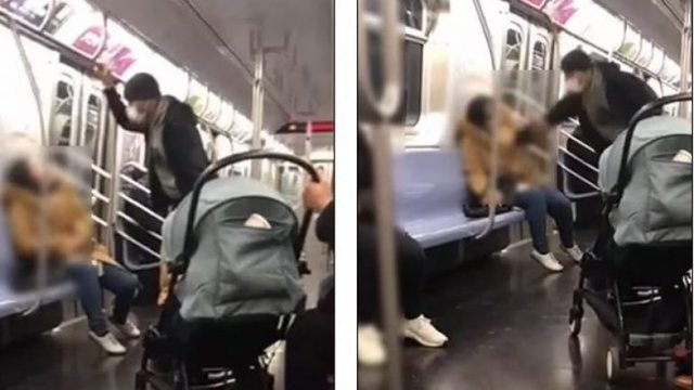 E FRIKSHME/ Burri godet me shuplakë në fytyrë një 34-vjeçare në metronë e New Yorkut (VIDEO)