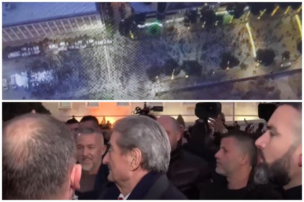 PAMJET/ Protesta Sali Berishës, ja si duket tubimi nga pamjet me dron