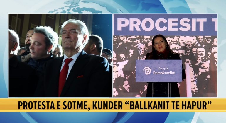 PROTESTA E BERISHËS/ Vokshi: Jam këtu për Kosovën e gjyshërve të mi, e gëzuar që sot opozita është e gjallë