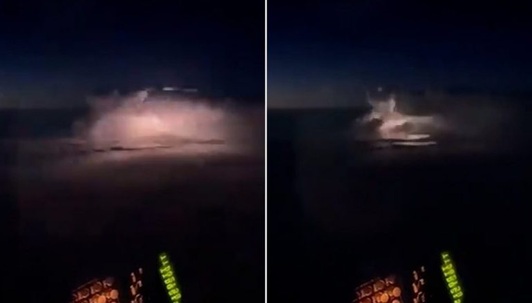 PO FLUTURONTE MBI 13 MIJË METRA LARTËSI/ Piloti në SHBA filmon tornadot që do goditën vendin (VIDEO)