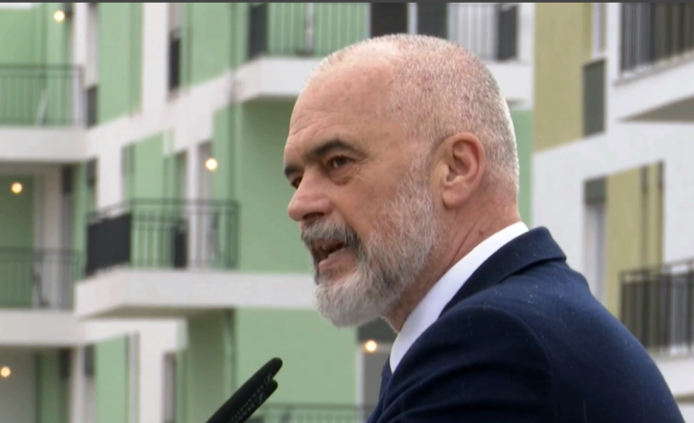 PËRMBYTJET/ Reagon Rama: Në terren me të gjitha kapacitetet dhe pa ndërprerje në zonën e prekur nga dalja e Vjosës