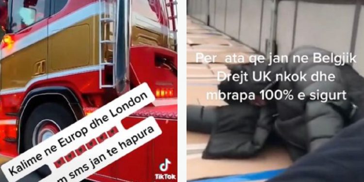 MEDIAT BRITANIKE: Mafiozët shqiptarë përdorin TikTok për të sjellë emigrantë me kamionë