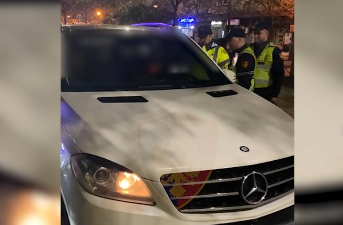 KONTROLLE NË TIRANË/ Gjoba të majme për 18 shoferë, 6 në pranga. Bllokohen dhe disa makina luksoze pa dokumente