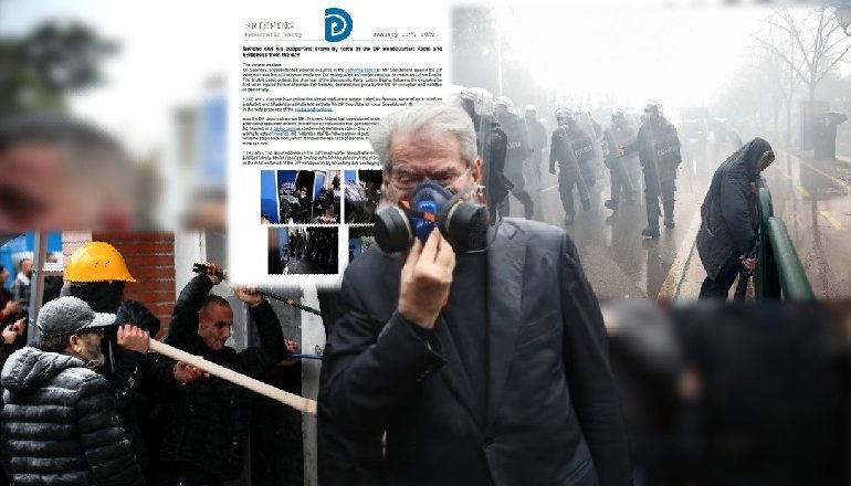 PROTESTA/ PD u çon raport të detajuar ambasadave dhe KE: Berisha sulmoi brutalisht selinë e PD, 1 deputet u mor në…