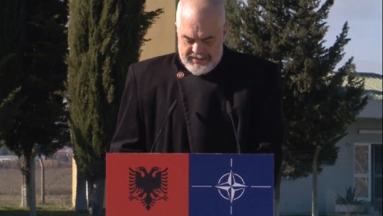 BAZA AJRORE E KUÇOVËS/ Rama: Ky investim tregon që vendi ynë është vlerë e shtuar në NATO! Rrit rolin tonë…