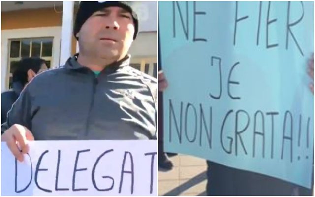 “BASHA IK, JE NON GRATA”/ Mbështetësit e Berishës e presin me protestë kryedemokratin, policia e Vlorës niset drejt Fierit