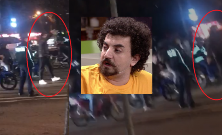 BLLOKOHET TRAFIKU PËR ERDOGAN/ Albano Bogdo, sherr me policët: O legjendë pse bën sikur s’dëgjon?! Ju…(VIDEO)