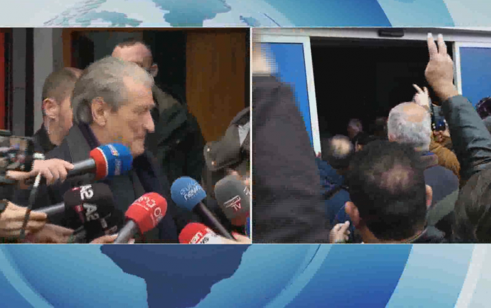 PROTESTUESIT SHQYEN DERËN/ Berisha: Kanë hyrë në shtëpinë e tyre! Nuk jemi parti burgjesh