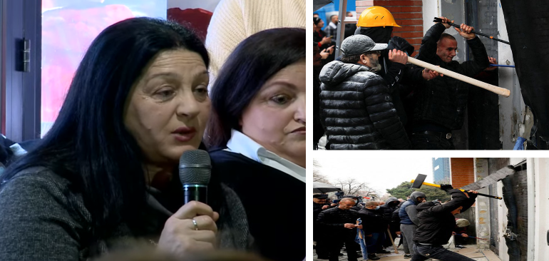 “ISHTE DITA MË E VËSHTIRË”/ Demokratja mes lotësh rrëfen momentet e tensionit në protestën e 8 janarit: Qanim që të gjitha…